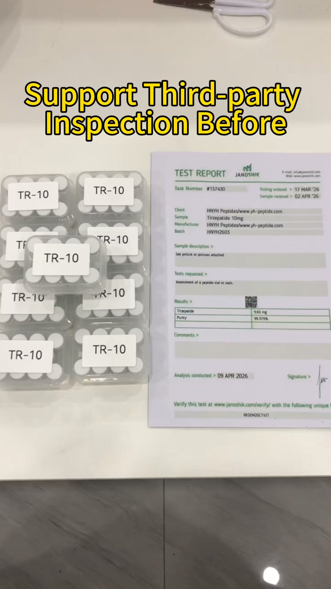 Factory-direct peptide raw materials