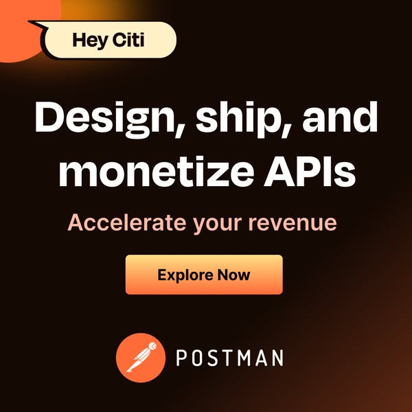 Citi: Design, ship, and monetize APIs