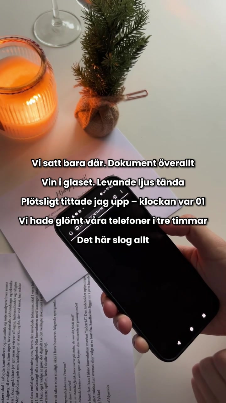 Mordgåta hemma ikväll?