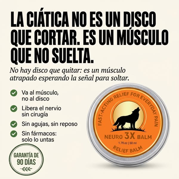 7 años de ciática eliminados en 2 semanas.