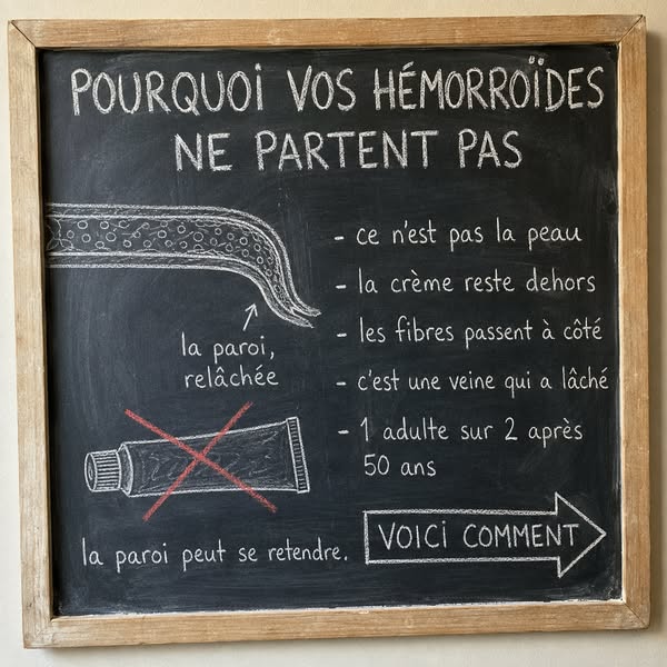 L'hémorroïde est une veine fatiguée ?