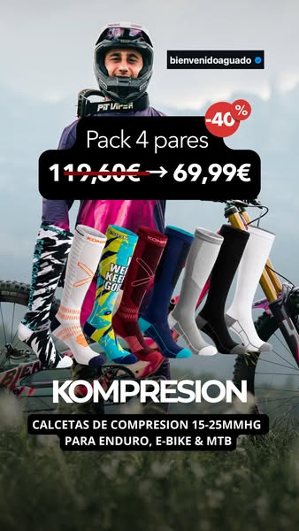 Protege tus piernas en cada bajada