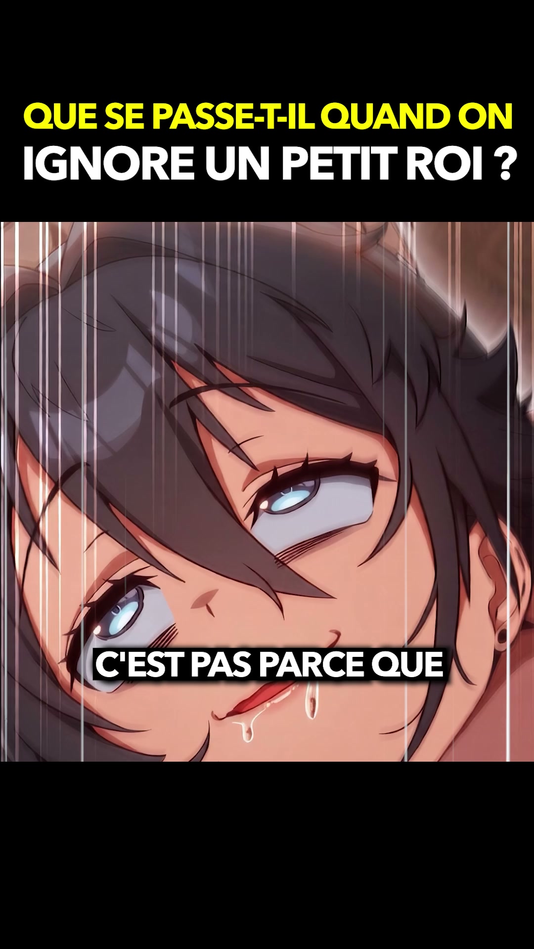 J'aime quand il y a un peu de mystère...