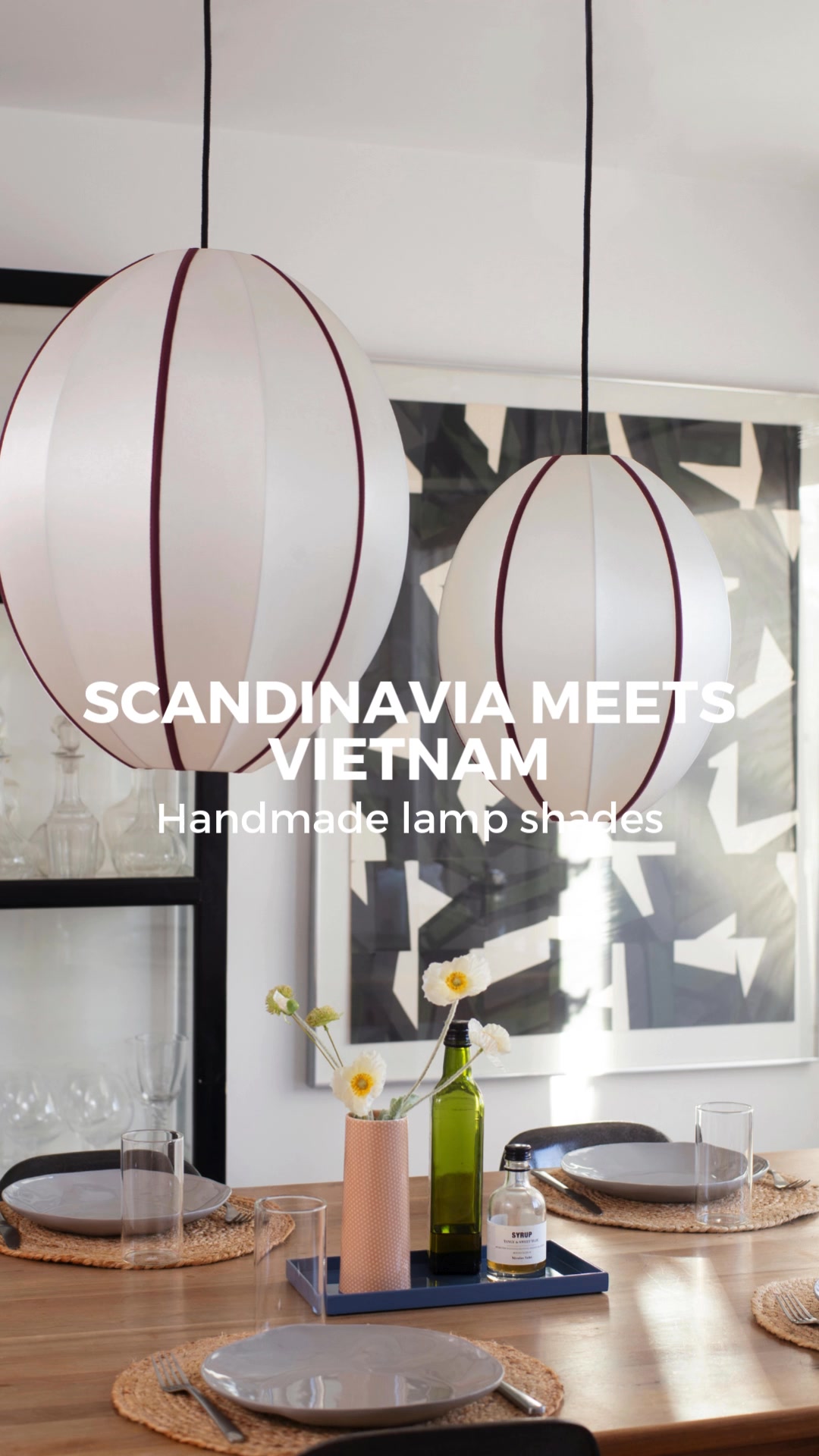 Upgrade your décor with Oi Soi Oi lamp shades