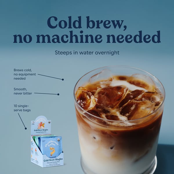 Cold brew, made simple.