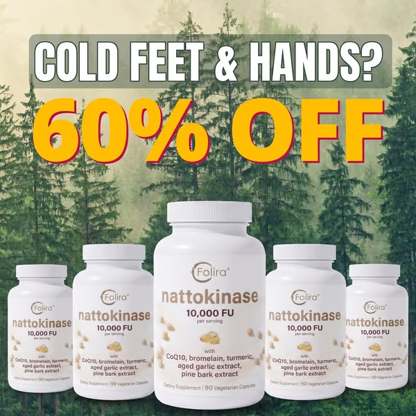 Cold Feet & Hands? Clear the Biological Sludge at 60% Off