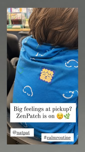 Sticker Power for Peaceful Moments! Zenpatch Calms Moods Naturally