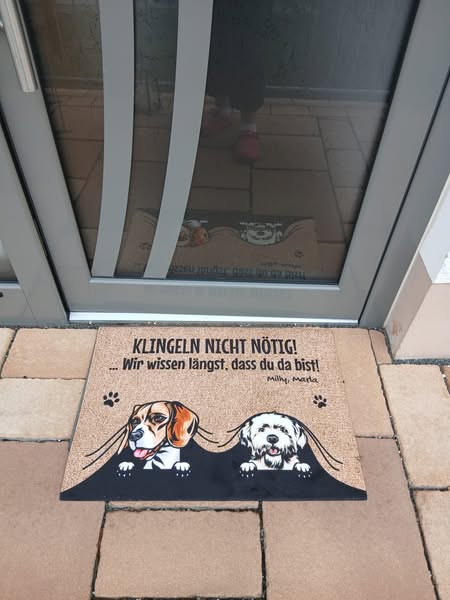 Individuelle Fußmatte