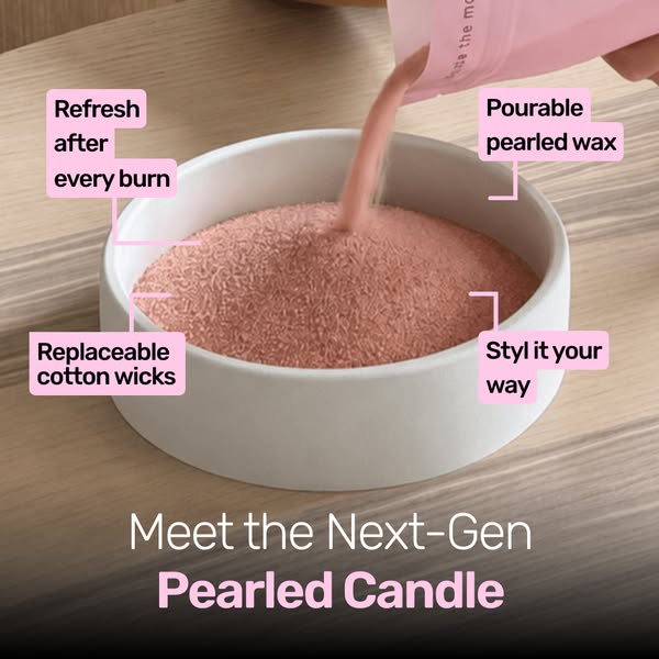 Candle Experts Going Wild Over This New "Refillable Candle System"