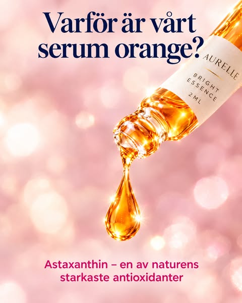 Varför är vårt serum orange?