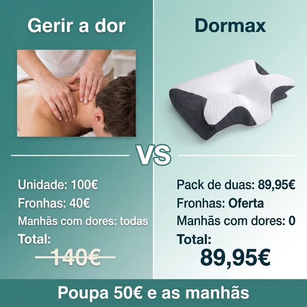 A massagem repete-se todos os meses. A almofada troca-se uma vez.