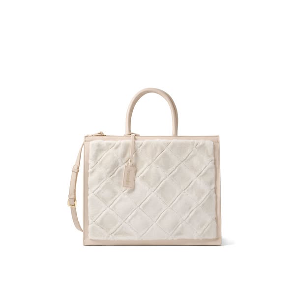 Eridan Borsa a spalla da donna Poliuretano+Poliestere B16845-BEIGE