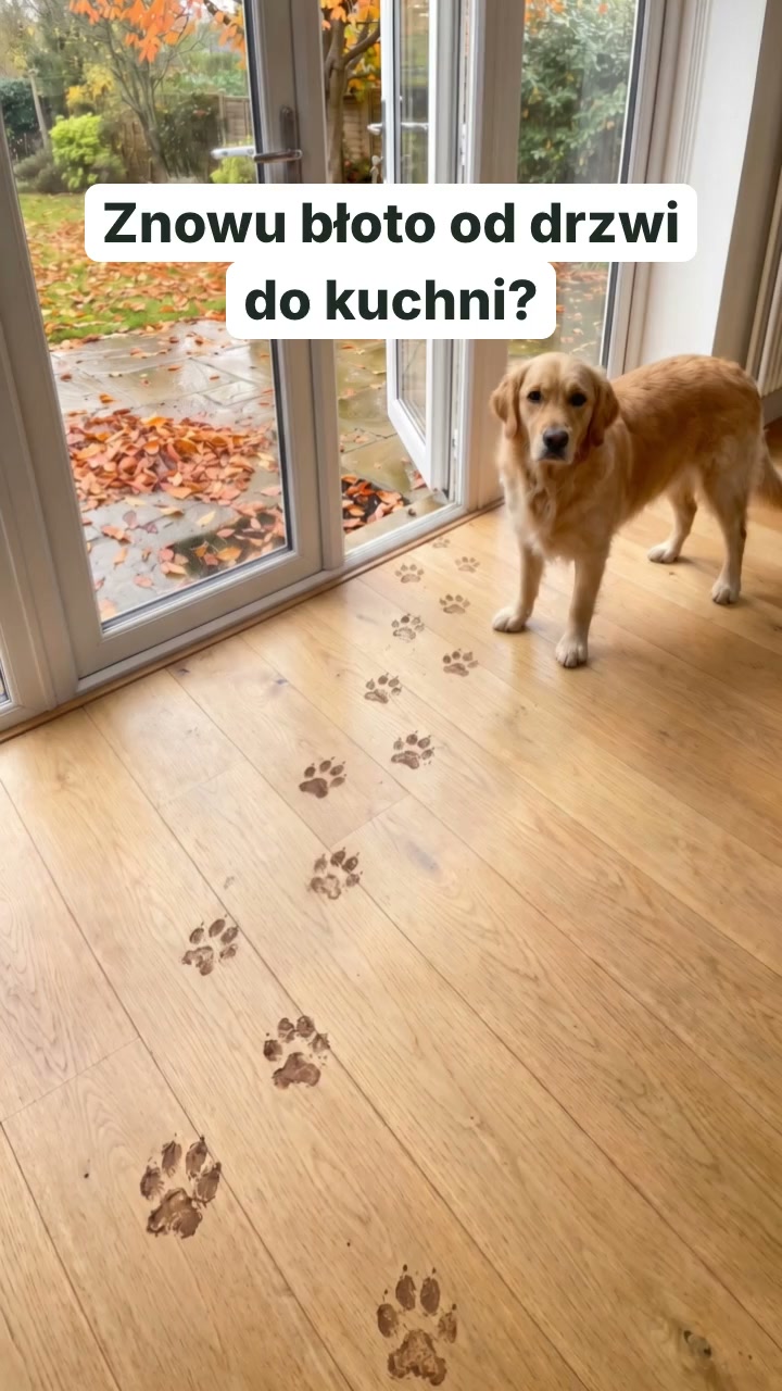 Błoto zostaje na macie