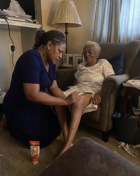 My mother will never tell you her knees hurt