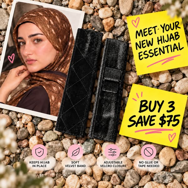 A Hijab That Stays Put, All Day Long