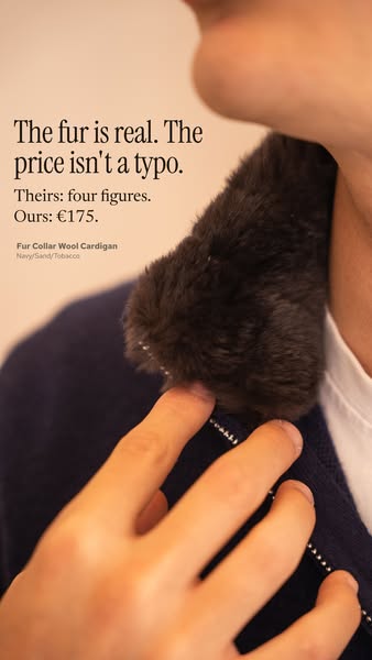 Why pay €1,000 for wool?