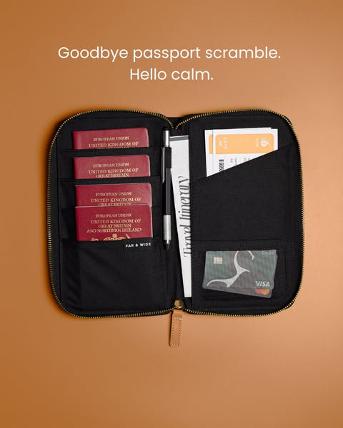 Family Passport Holder.