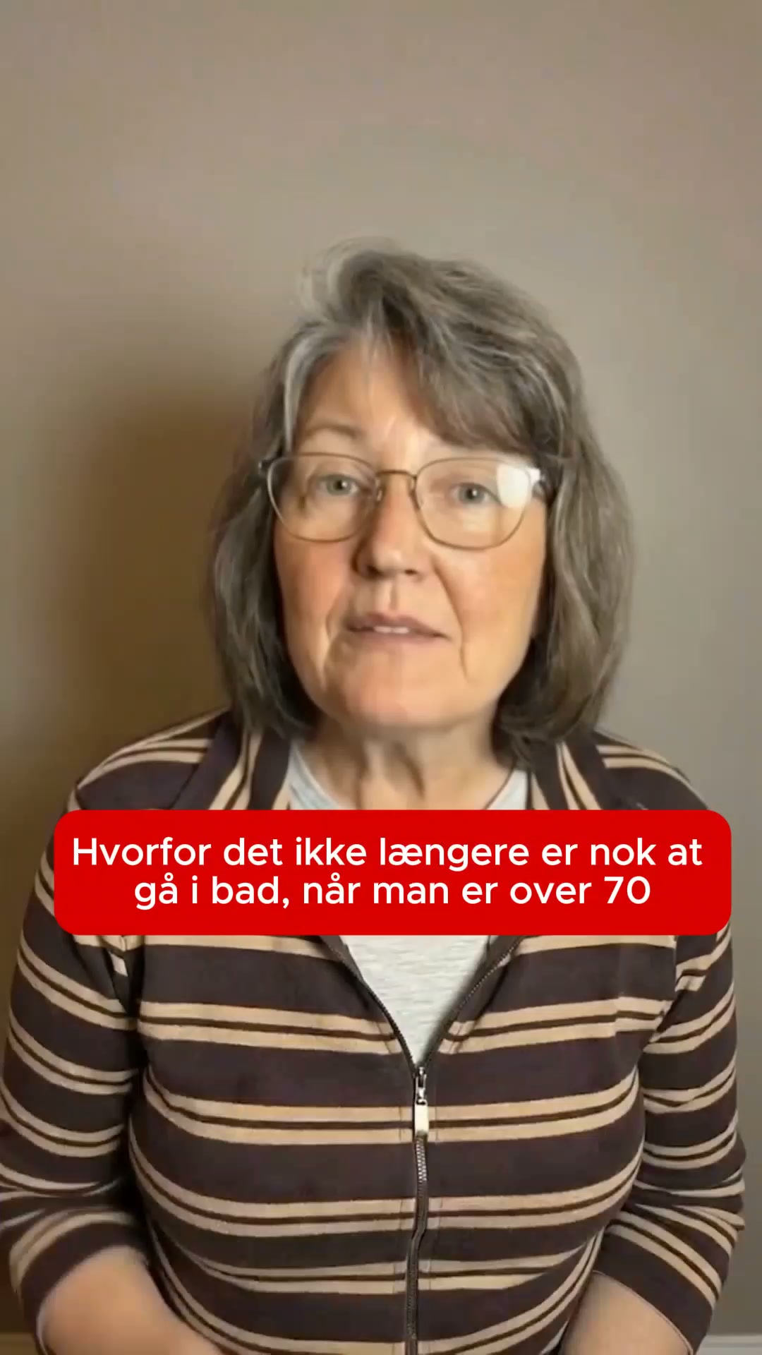 Din læge taler ikke om det.