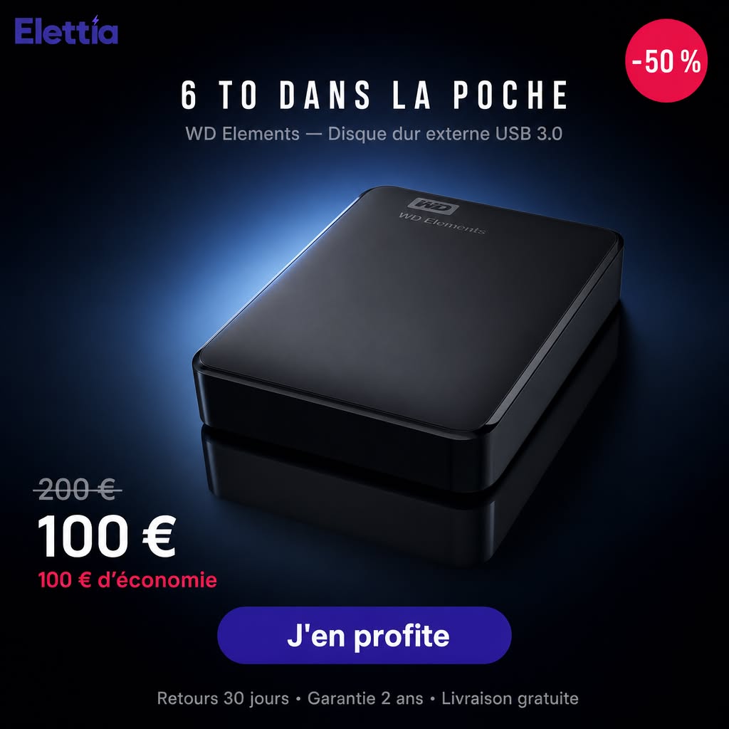 6 To à moitié prix