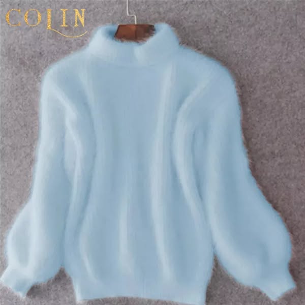 Cashmere Loose Solid Color Knit Sweater
