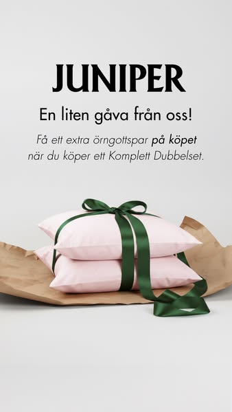 Få ett örngottspar vid köp av Komplett Dubbelset