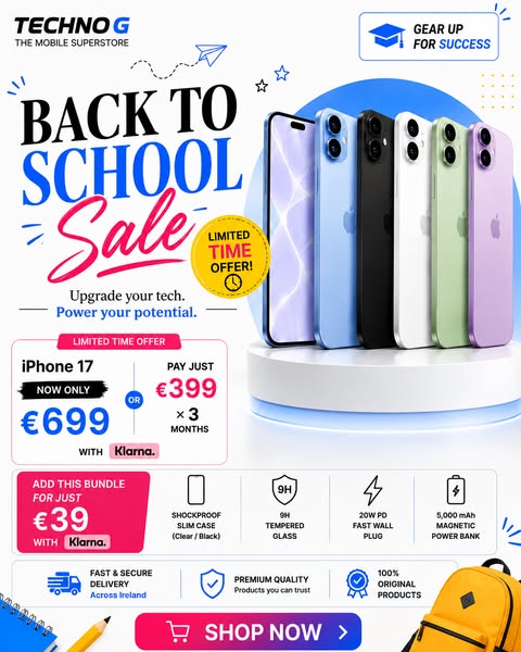 Techno G | Premium Used iPhones & Apple Devices Ireland