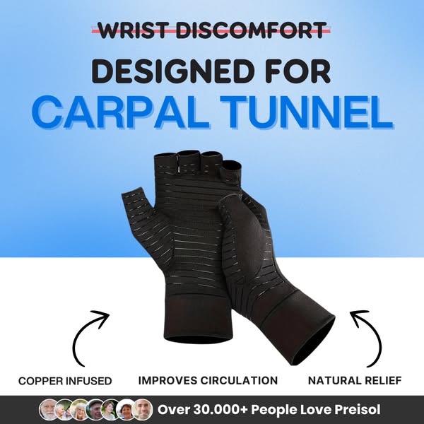 NEW Copper Infused Technology against Hand Pain