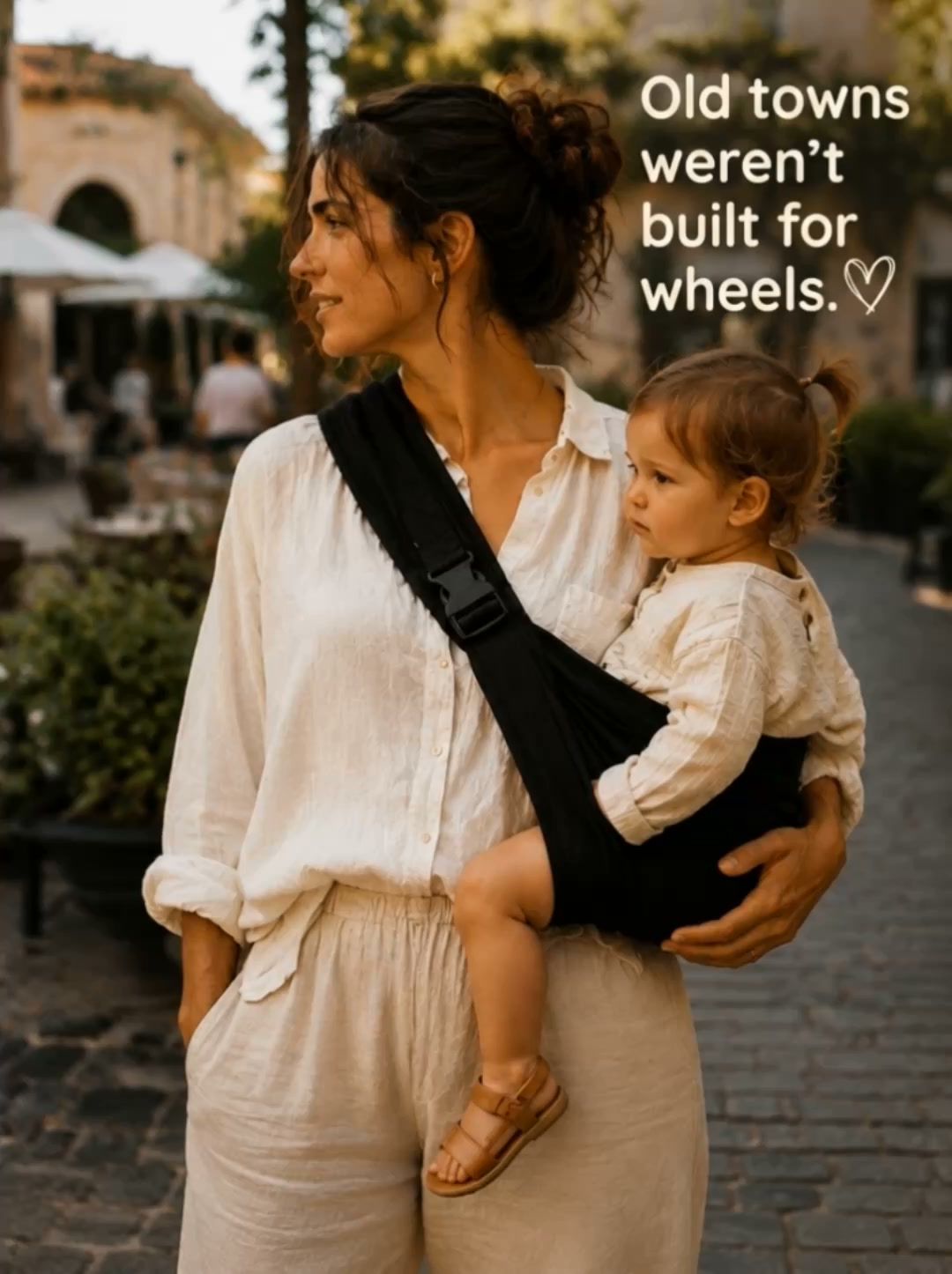 Leave the stroller at home