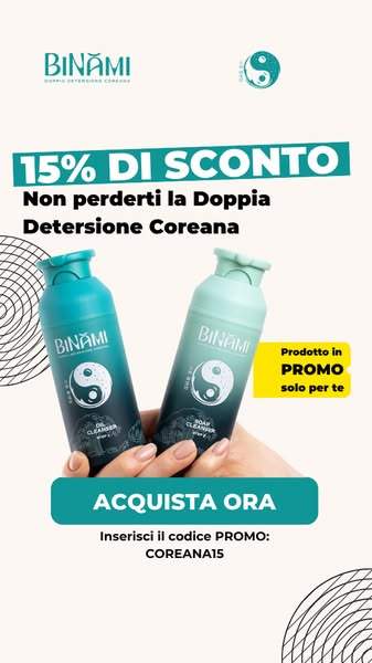 BINAMI® - Skincare delicata