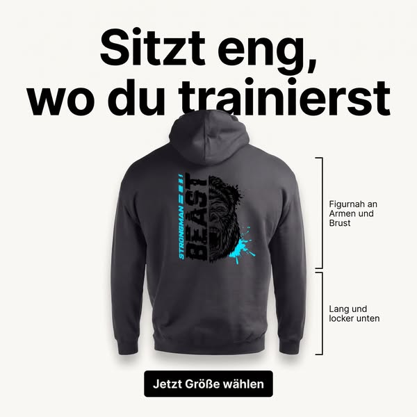 Sitzt eng, wo du trainierst