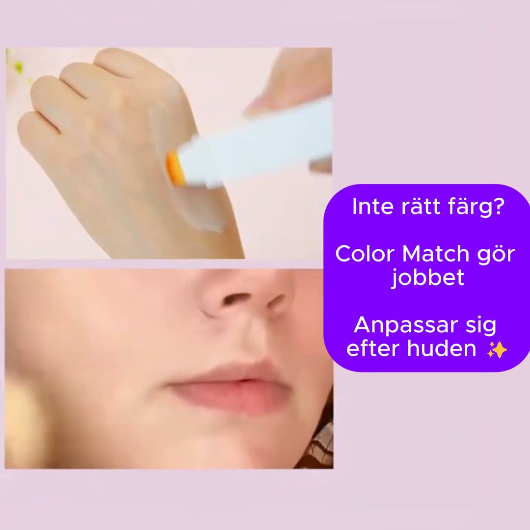 En foundation. Många hudtoner.