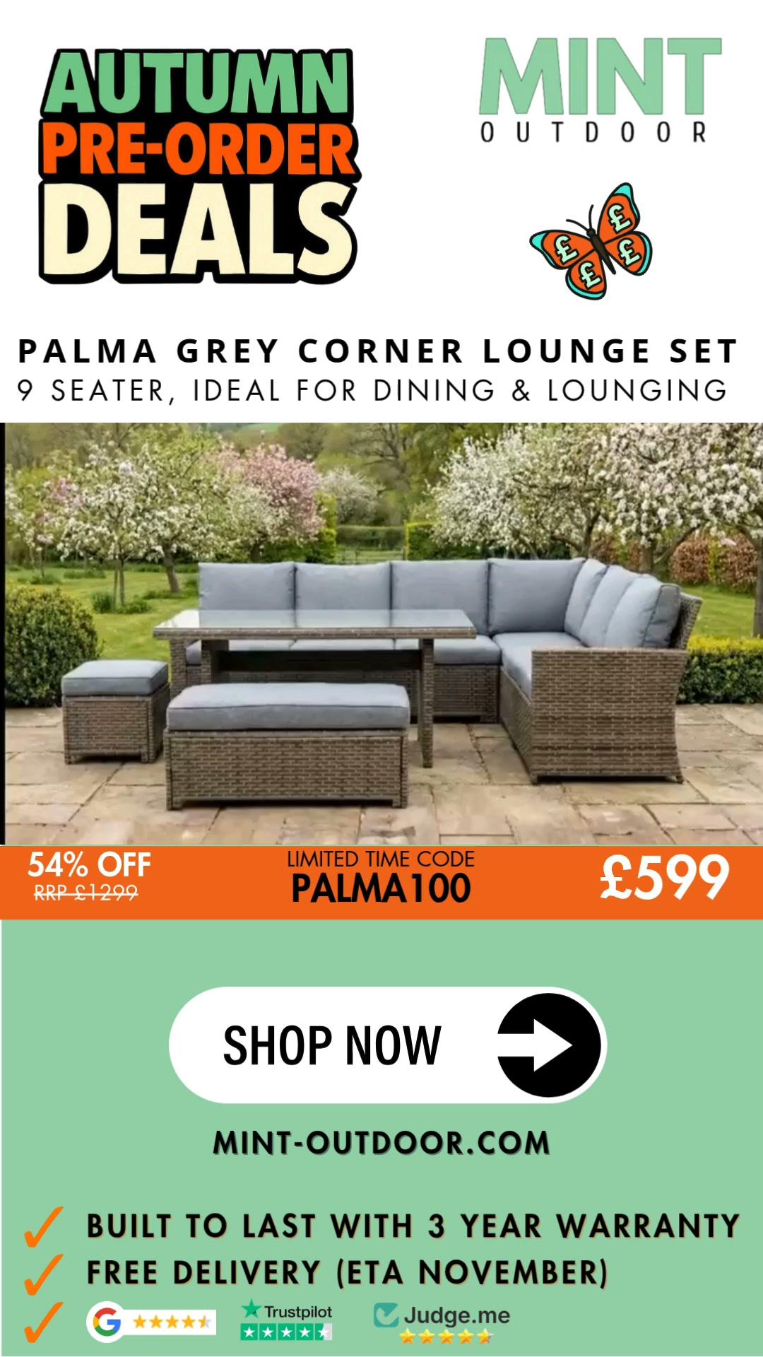 NOVEMBER PREORDER FROM £599 USING CODE PALMA100