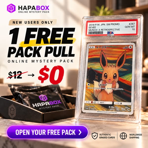 Get Your 1st Pokémon Box FREE