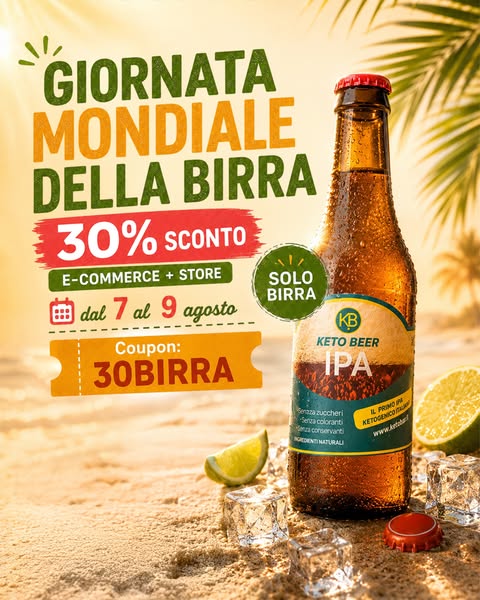 Promo KETO BIRRA30% di sconto
