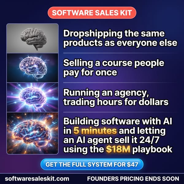 Build It In 5 Minutes. Let An AI Agent Sell It 24/7.