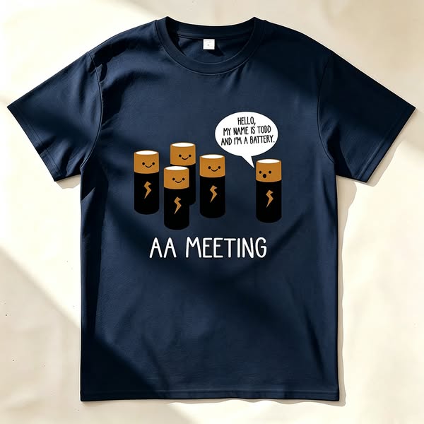 AA Meeting. For Batteries Only.
