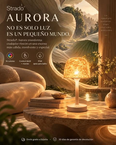 Tu espacio. Tu luz. Tu ambiente.