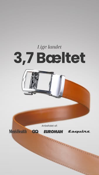 Ét bælte, mange muligheder