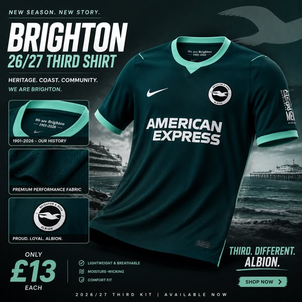 THE NEW THIRD LOOK – £13