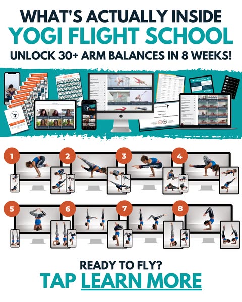Unlock your Arm Balances from the FIRST lesson!