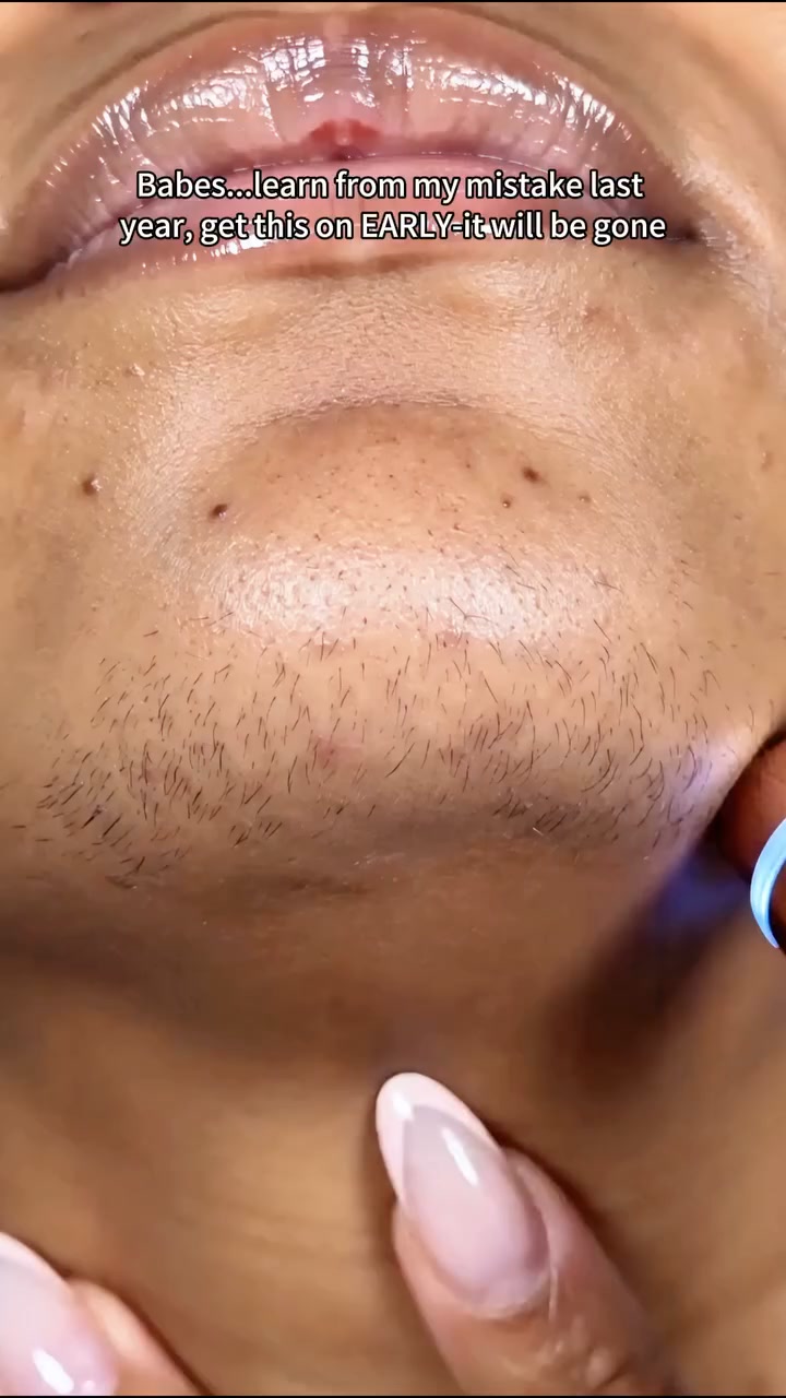 Still Plucking Every Little Facial Hair?