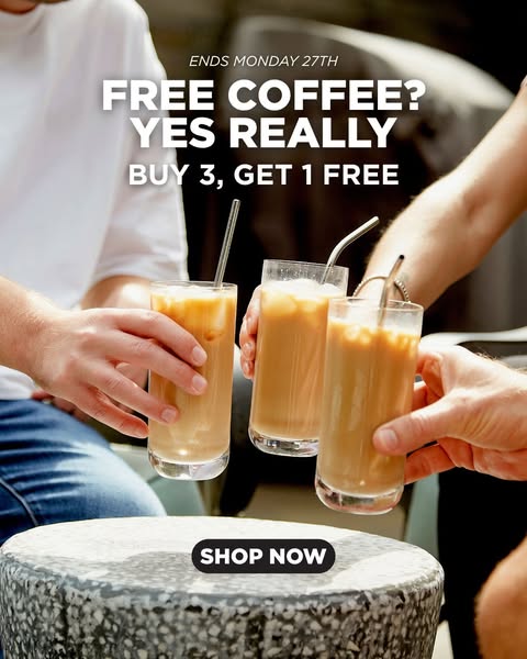 Buy 3 Get 1 Free - This Weekend Only