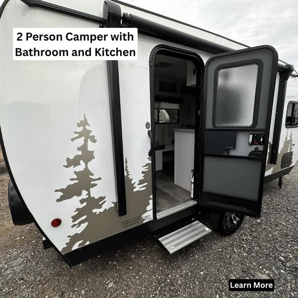 2 Person Camper With Bathroom And Kitchen