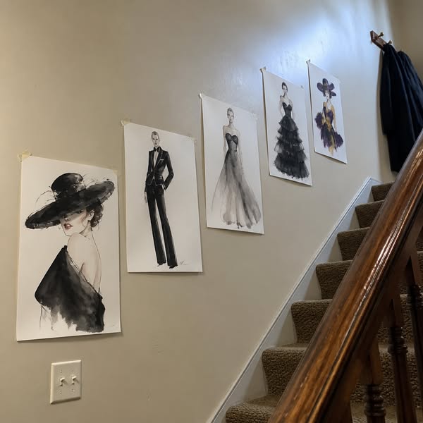Learn the Classic French Art of Watercolor Fashion Illustration