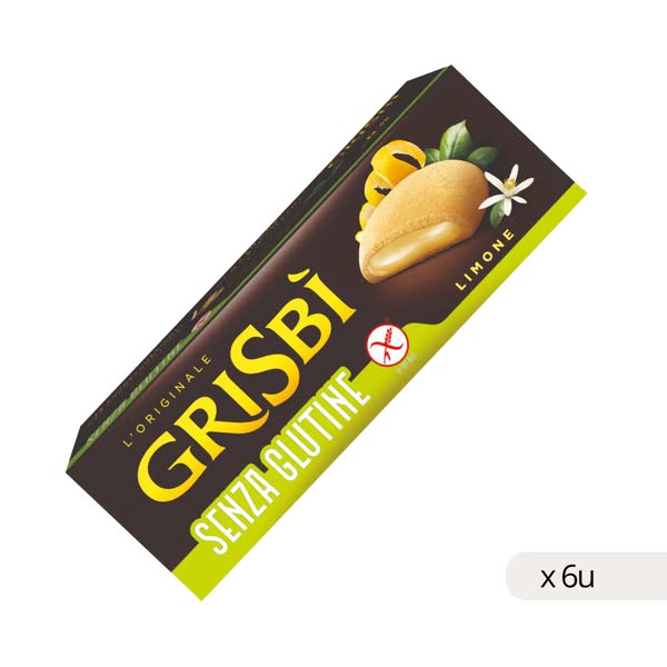 Galletas Grisbí SANS Gluten Rellenas de Crème de Citron 150g