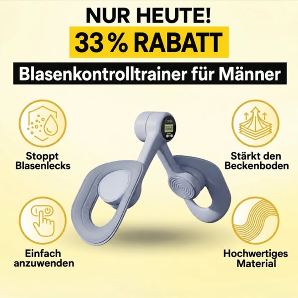 Stärken Sie Ihre Blasenkontrolle