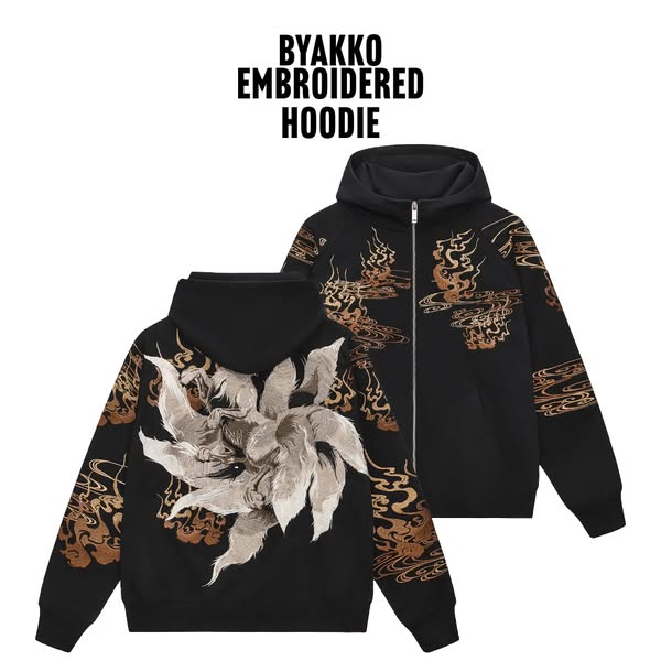 Byakko Spirit Hoodie — Quiet Power