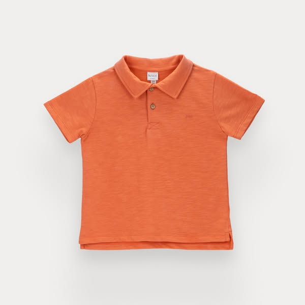 Polo Lenon de menino em algodão