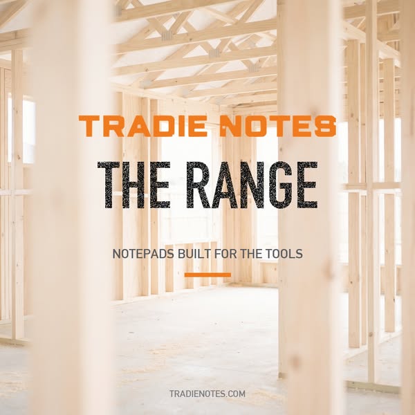 The Tradie Notes Range
