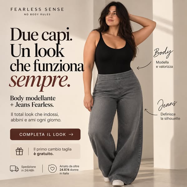 La vestibilità fa la differenza.